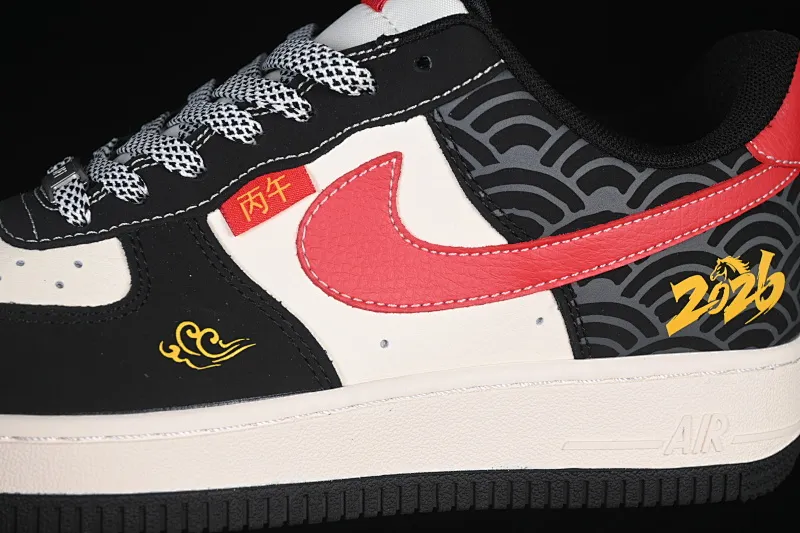 All categories Nk Air Force 1 Air Force series Nk Air Force 1 Low Air Force low-top Nike Air Force 1'07 Low Year of the Horse limited edition Get rich immediately Air Force 1 low-top casual sneakers MZ9588-829